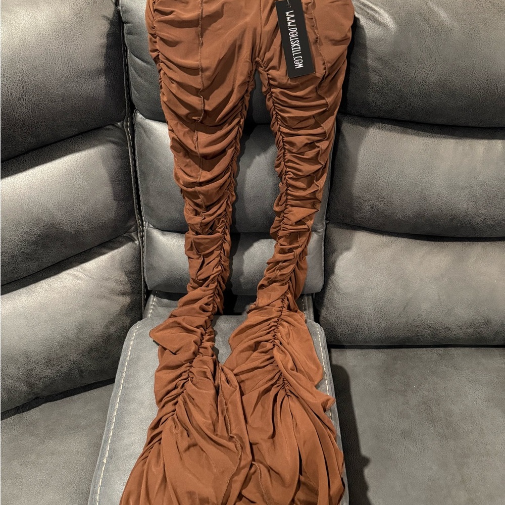 Current Mood Chocolate Brown Pants